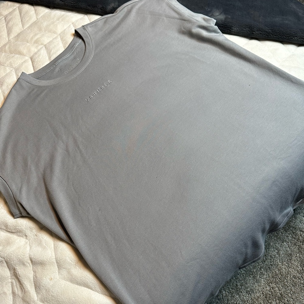 YoungLA half cut sleeve tee